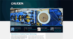 Desktop Screenshot of caligenfoam.com